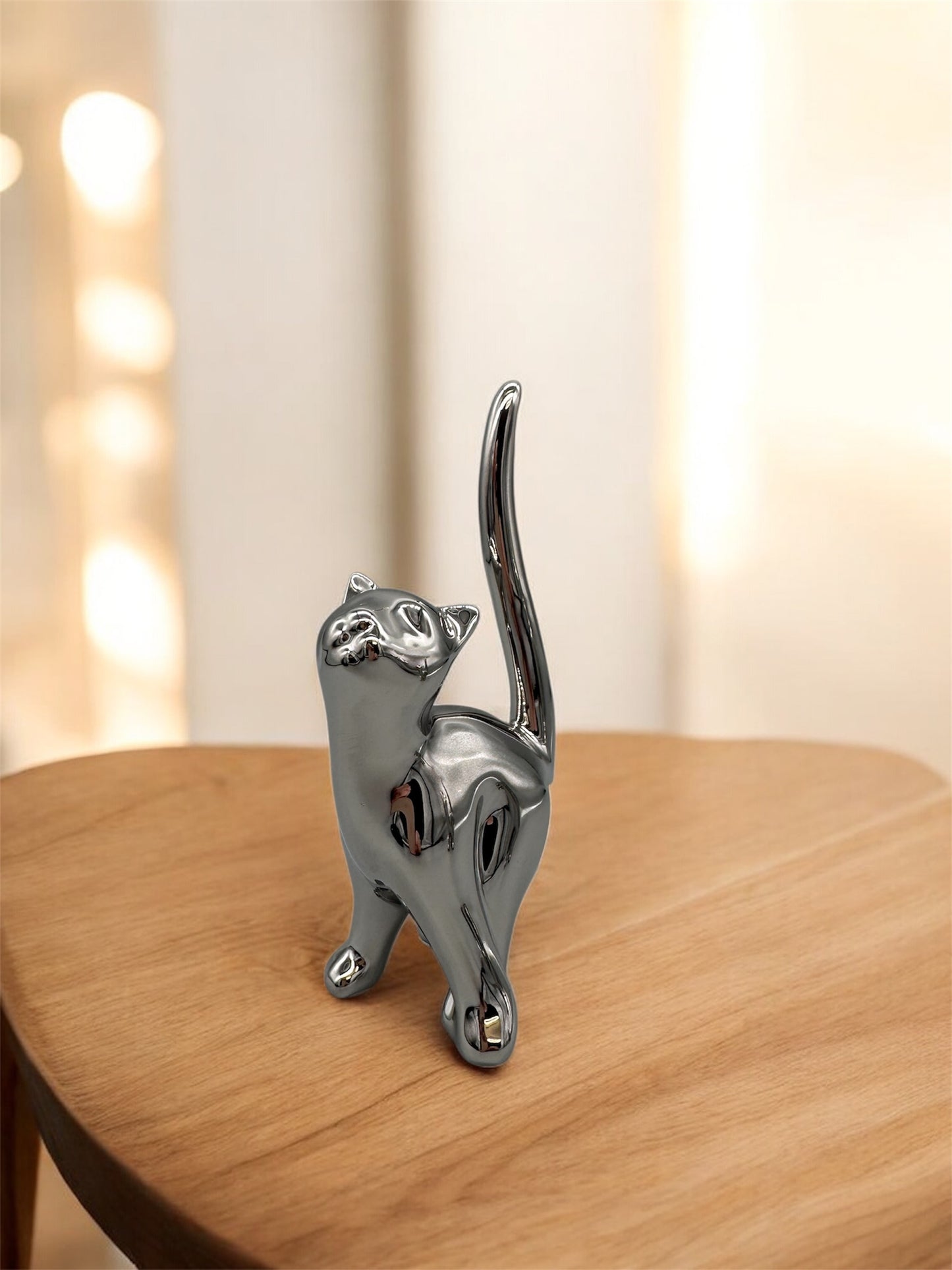 Gilde Katze Mika - Figur hochwertig Wohnaccessoire - fks-design