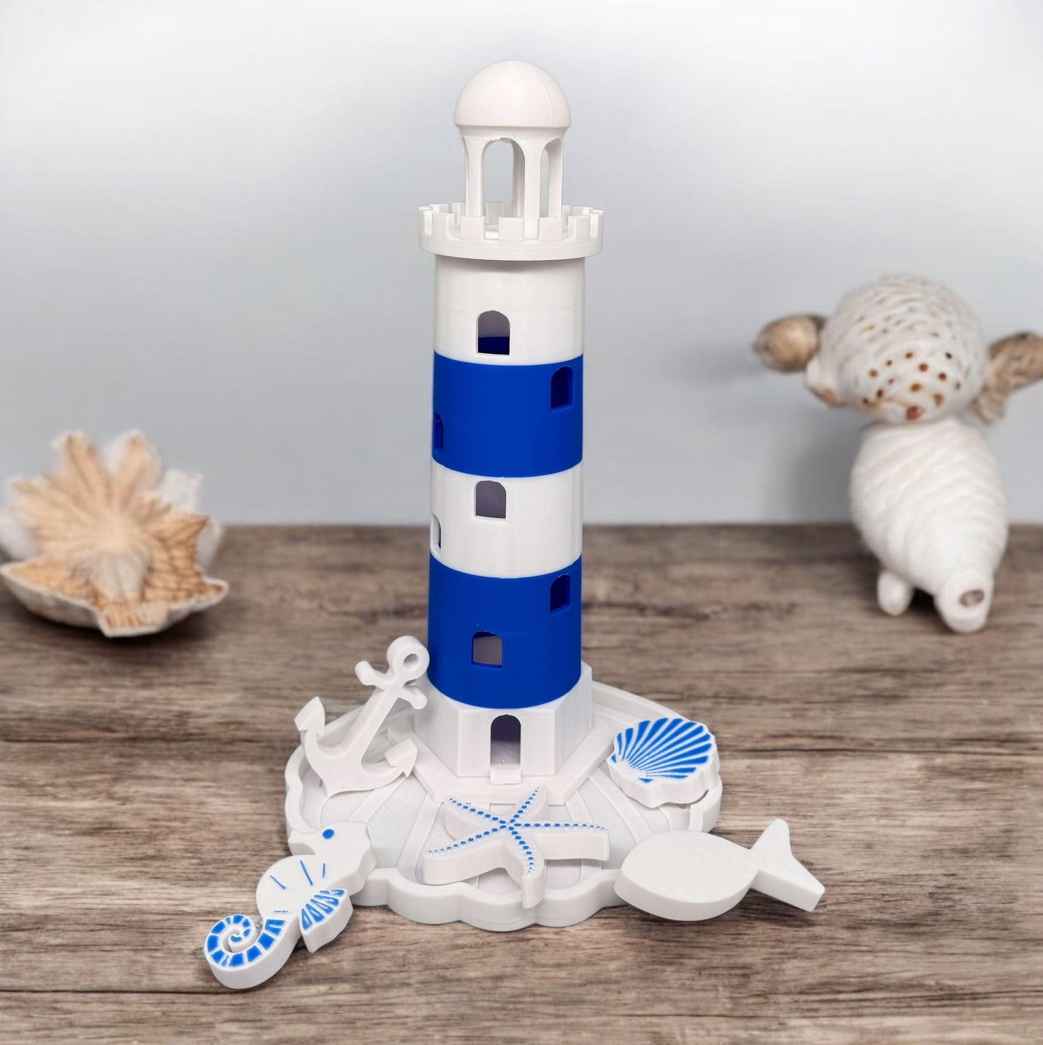Maritime Dekoration 3D Druck - Nordsee & Ostsee