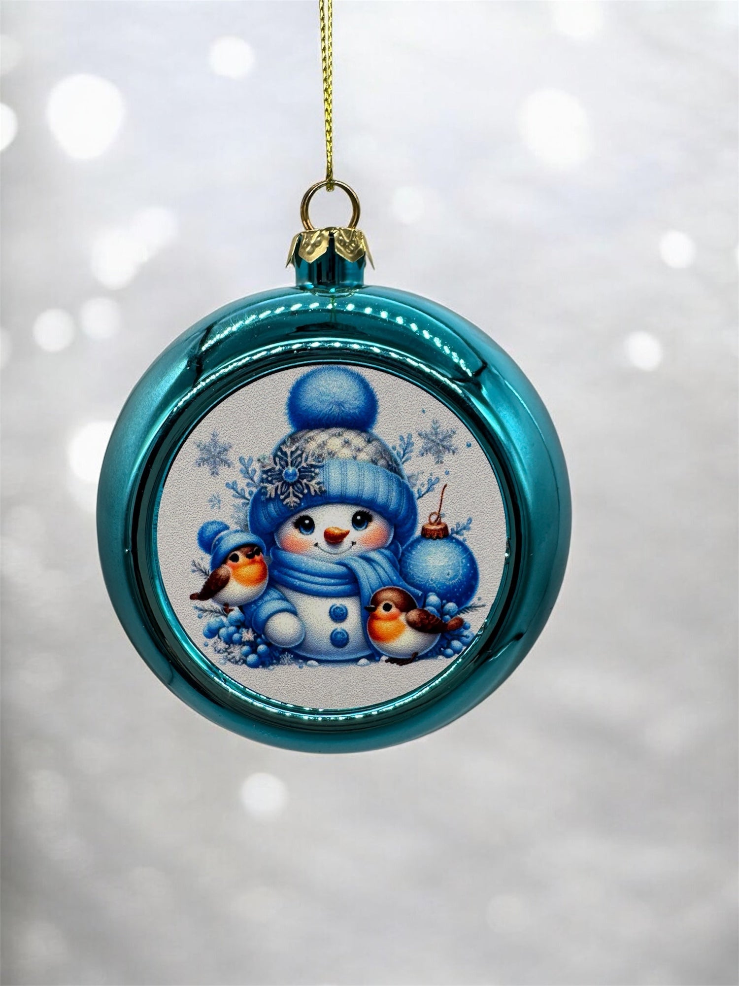 Winter / Weihnachtliche Kugeln und Anhänger
