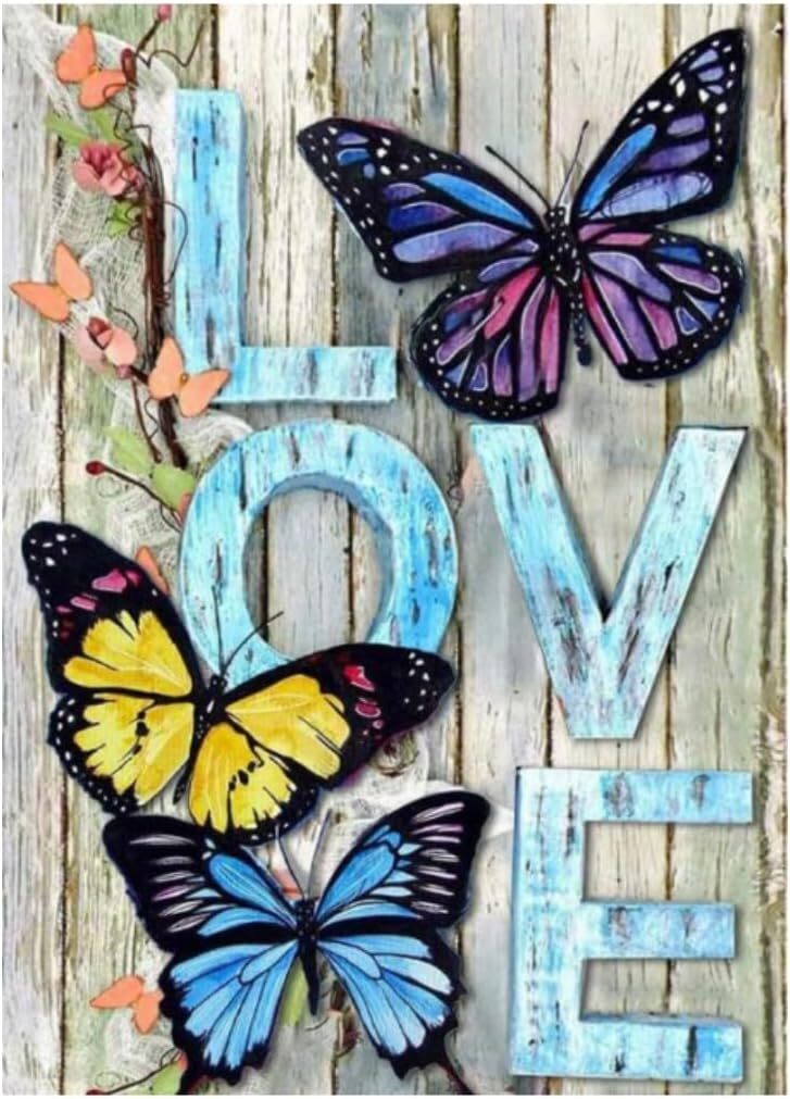 Diamond Painting Kit " Love "! 30 x 40 cm!