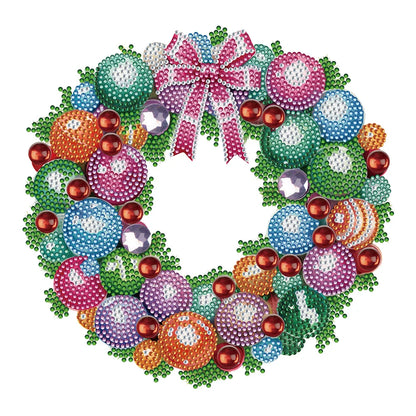 Diamond Painting Kit " Strass Weihnachtskranz "! 30 x 30 cm!