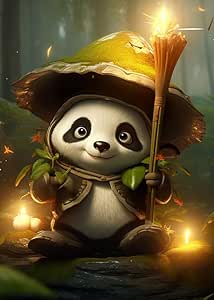 Diamond Painting Kit " Panda "! 30 x 40 cm!