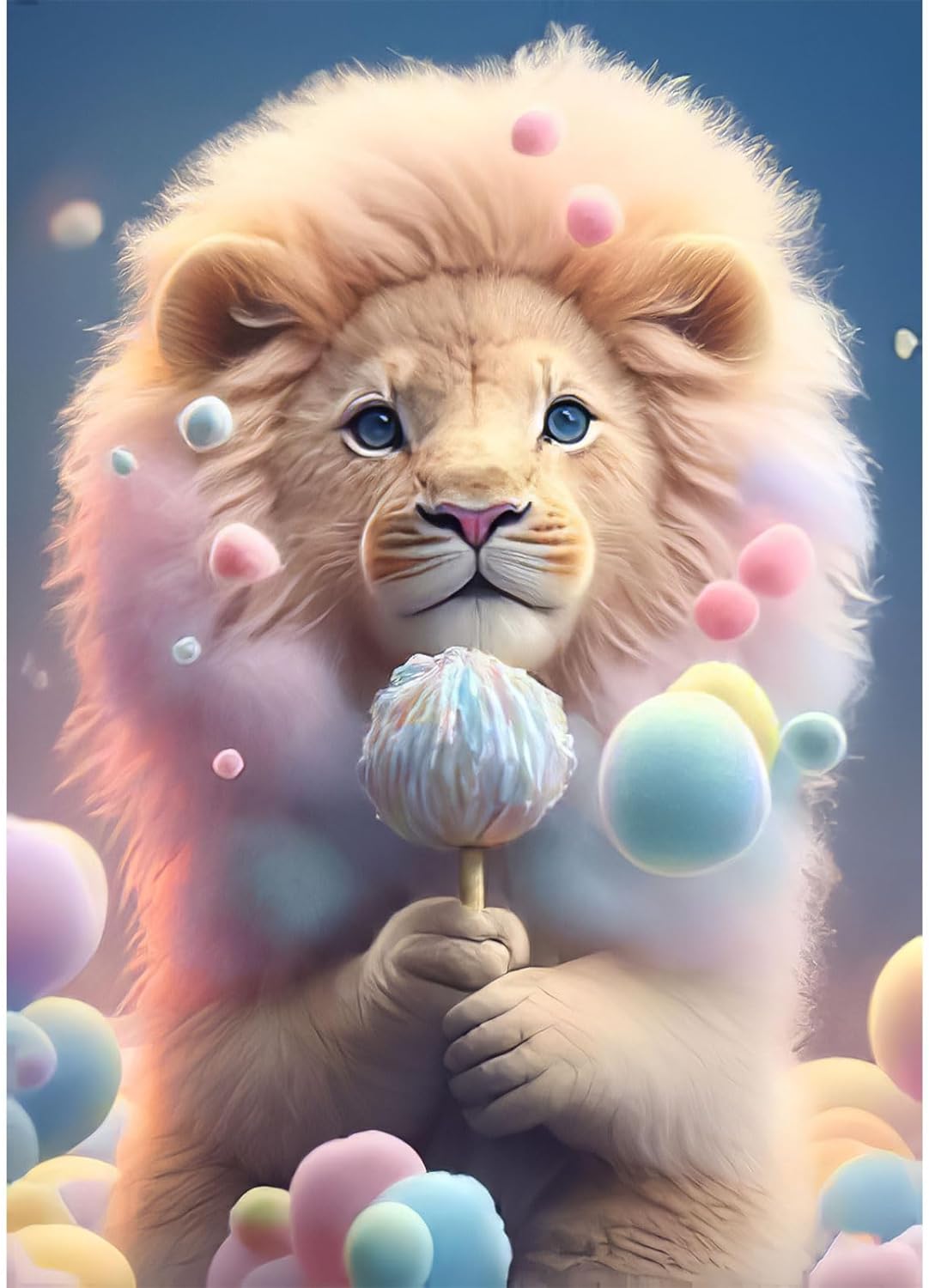 Diamond Painting Kit " Löwe "! 30 x 40 cm!