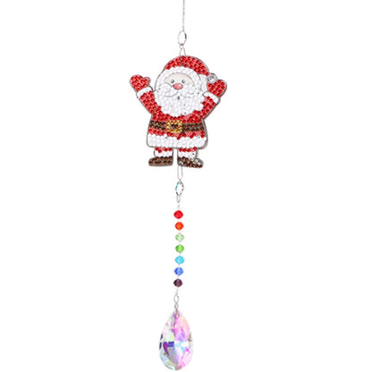 Diamond Painting Lightcatcher / Lichtfänger Kit " Weihnachtsmann "!