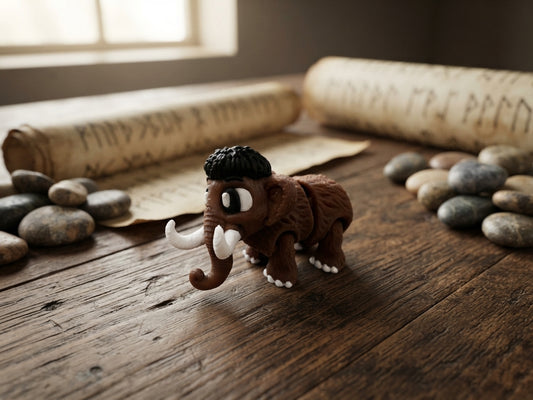 Mini Flexi Mammut – Bewegliches 3D-Druck Fidget Toy | fks1/42
