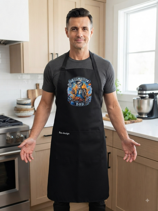 Unisex Koch- Back- Grillschürze Grillmaster Dad von fks-design
