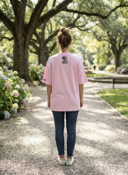 Unisex T-Shirt Into the Library Detailansicht von fks-design
