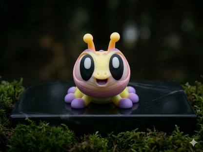 Mini Flexi Ameise beweglich, ca. 5,5 cm Sammelfigur aus PLA von fks-design
