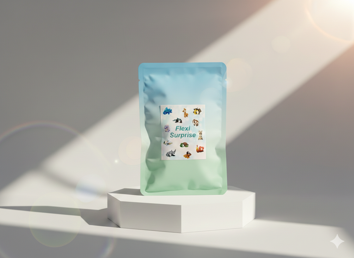 Mini Flexi Überraschungstüte 3D Druck Flexi Surprise bewegliche Figuren - fks-design
