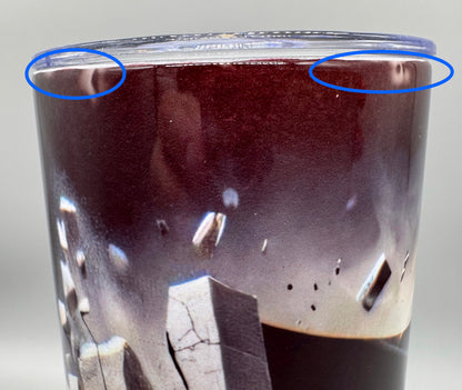B-Ware Edelstahl Tumbler Fussball Druckfehler Detailansicht 2 von fks-design
