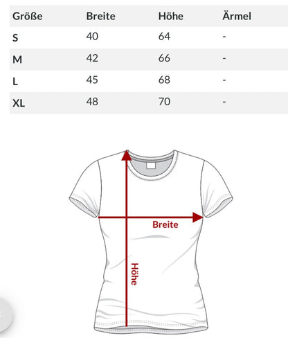 Größentabelle T-Shirt von fks-design
