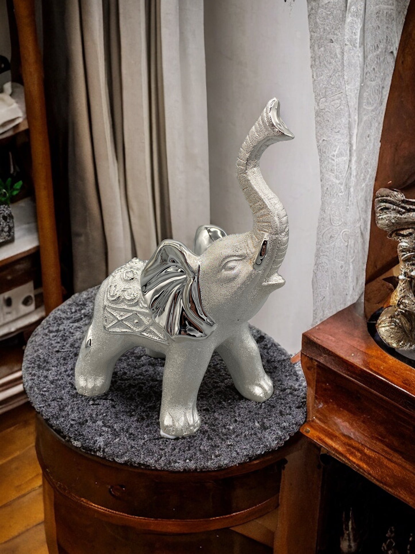 Gilde Dreamlight Keramik Elefant Grace - Dekofigur elegant - fks-design
