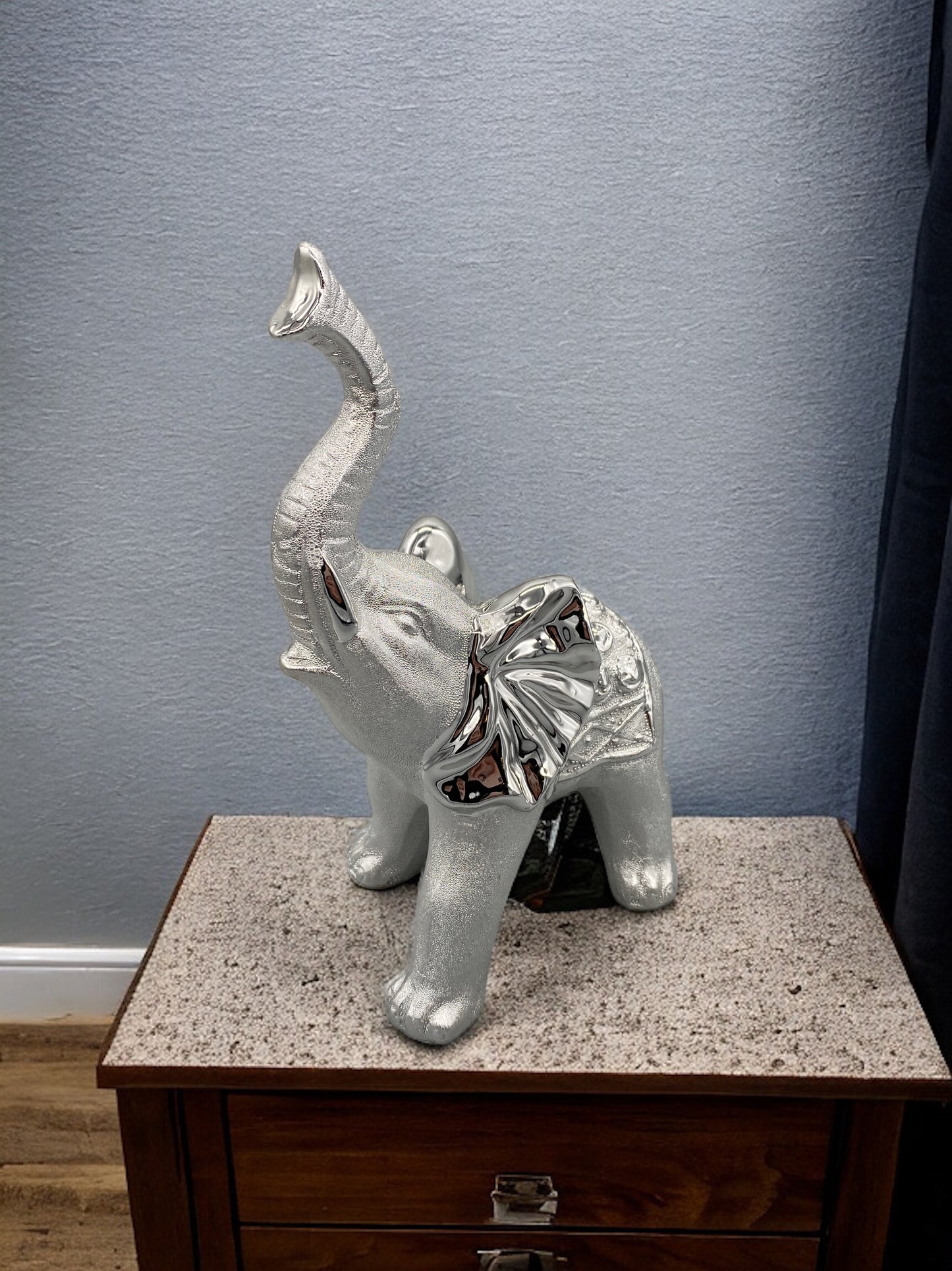 Gilde Elefant Grace Keramik - Skulptur hochwertig Geschenk - fks-design
