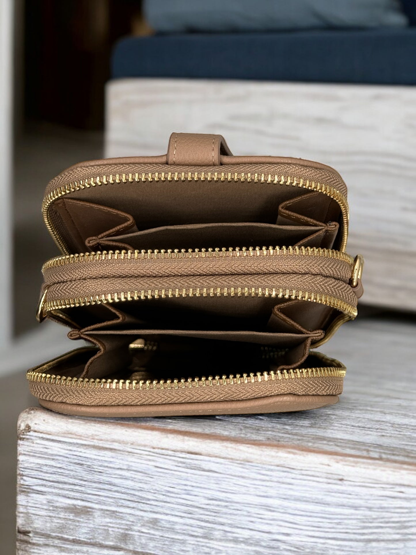 LIKEBAG Handy - Tasche " Anker gold "!