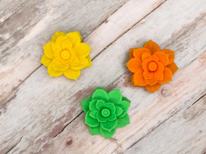 3D Druck Diamond Painting Coverminder Blüte – florales Design, 2-in-1 Folienhalter mit Magnet von fks-design
