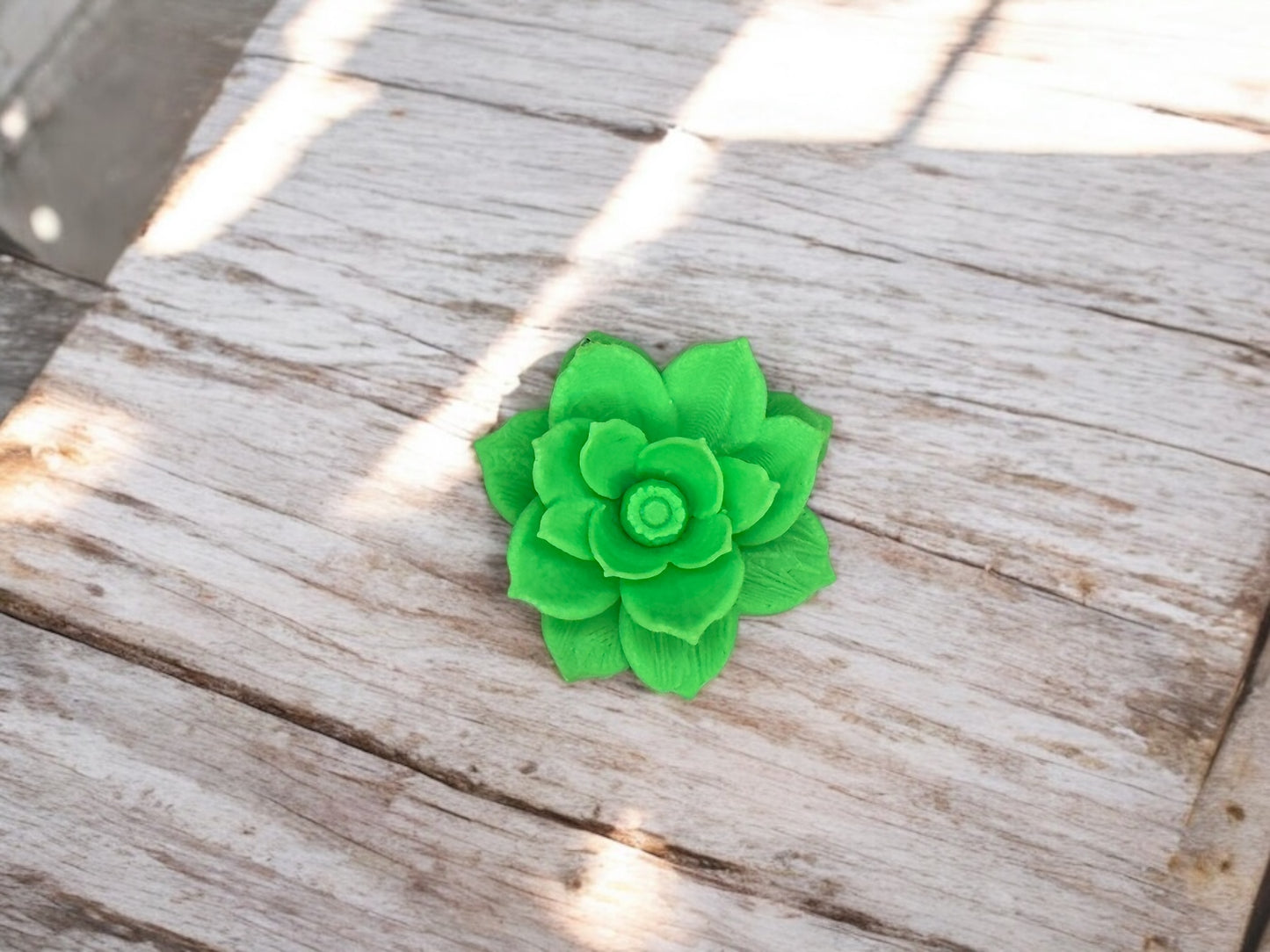 3D Druck Diamond Painting Coverminder Blüte – Farbe Grün von fks-design

