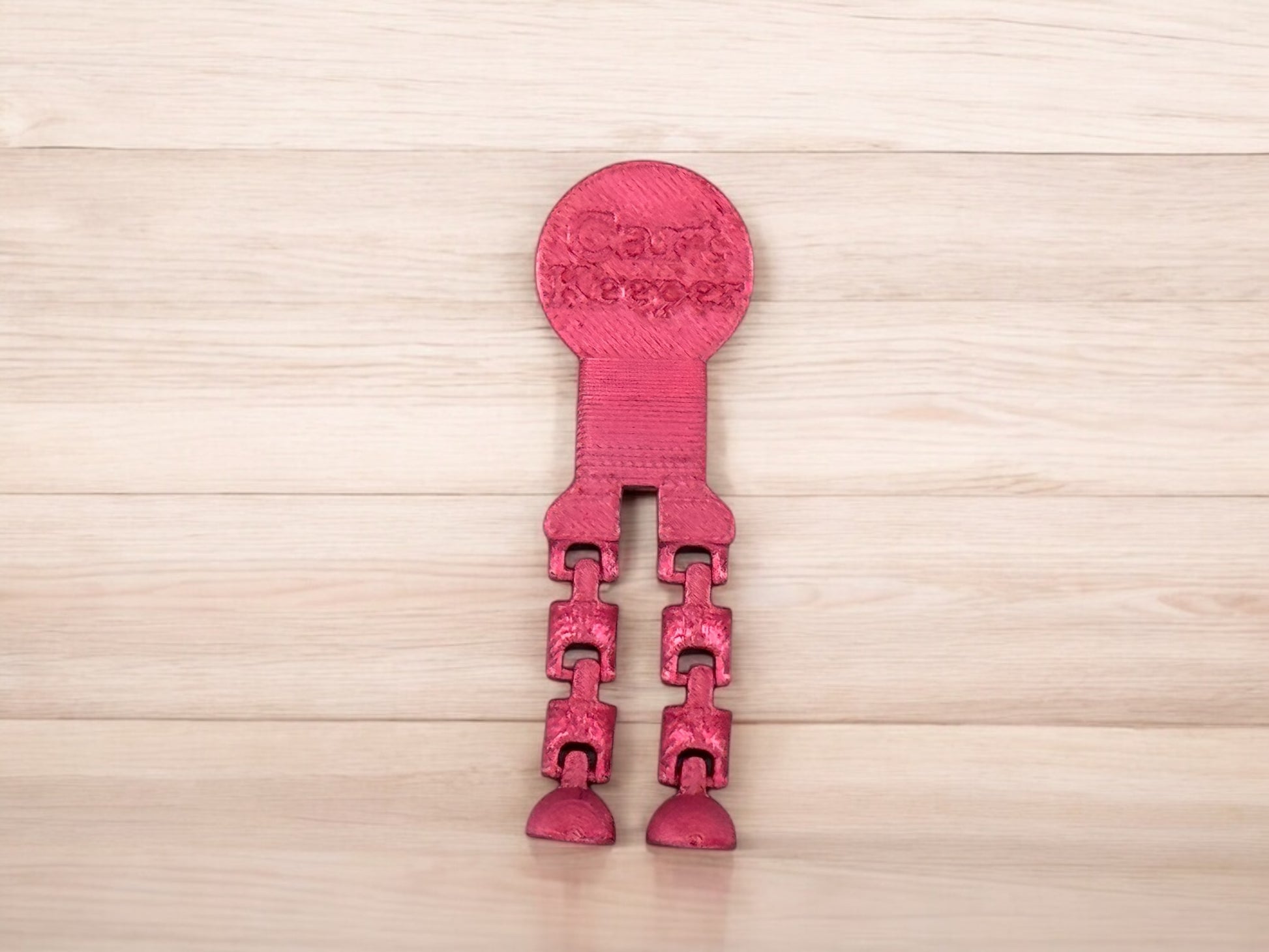 Beweglicher Wagenlöser 3D Druck – Farbe Pink, bewegliche Beine aus PLA von fks-design
