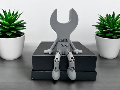 3D-Druck Schraubenschlüssel Bester Papa von fks-design - kreatives Vatertag Geschenk
