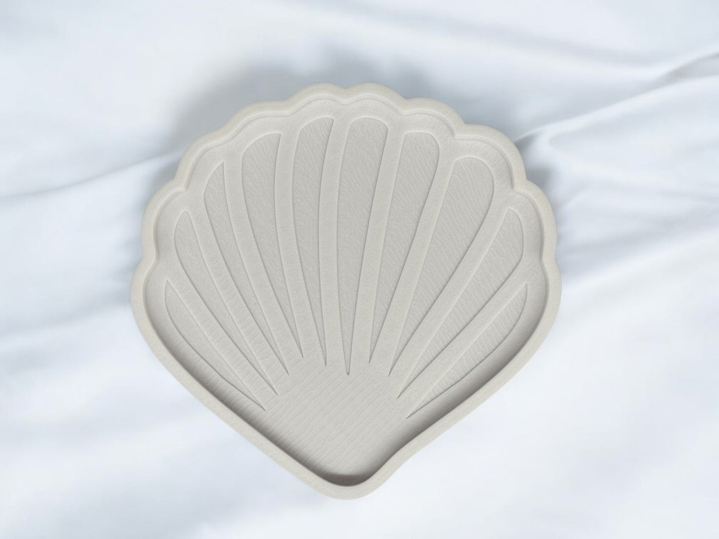 3D-Druck Muschelteller Weiß von fks-design - Küstenfeeling maritime Dekoration
