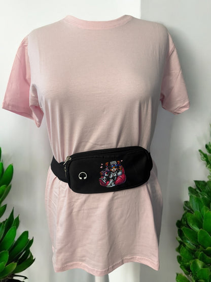 Bauchgurttasche / Gürteltasche " Gamer Bear Girl "!