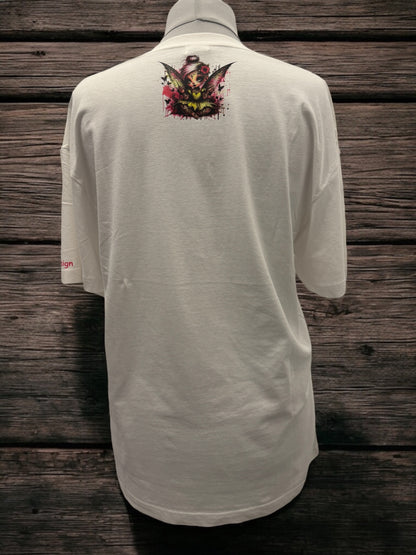 Unisex T-Shirt Gothic Fee dunkles Fantasy Motiv-Shirt Rückseite von fks-design

