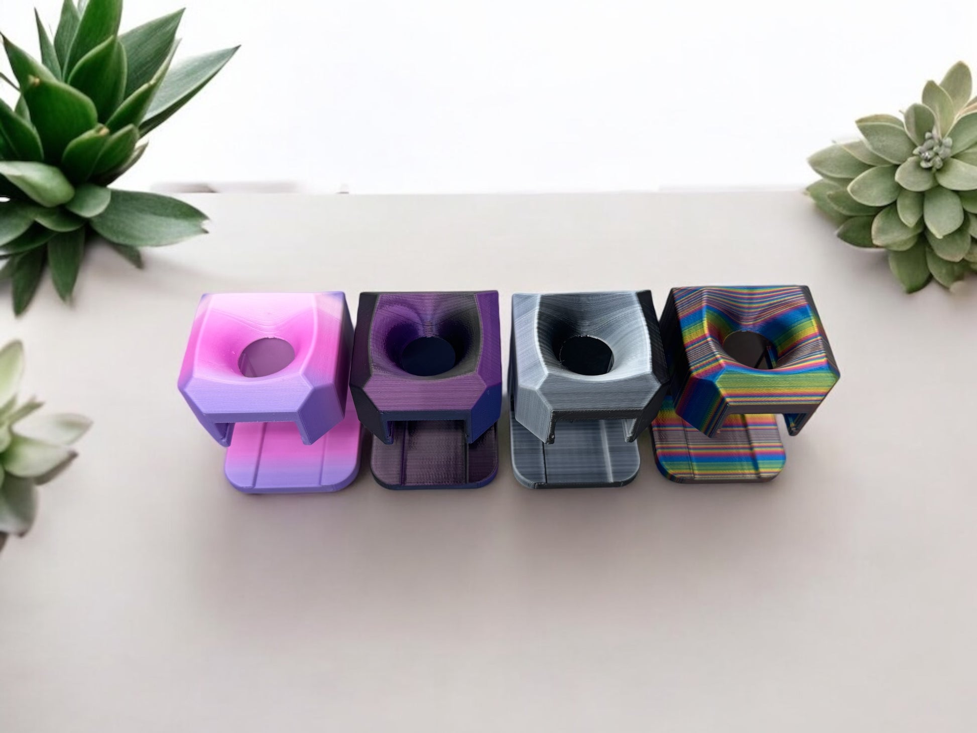 3D Druck Diamond Painting Trichter-Turm – Farbverlauf Schwarz/Weiß von fks-design
