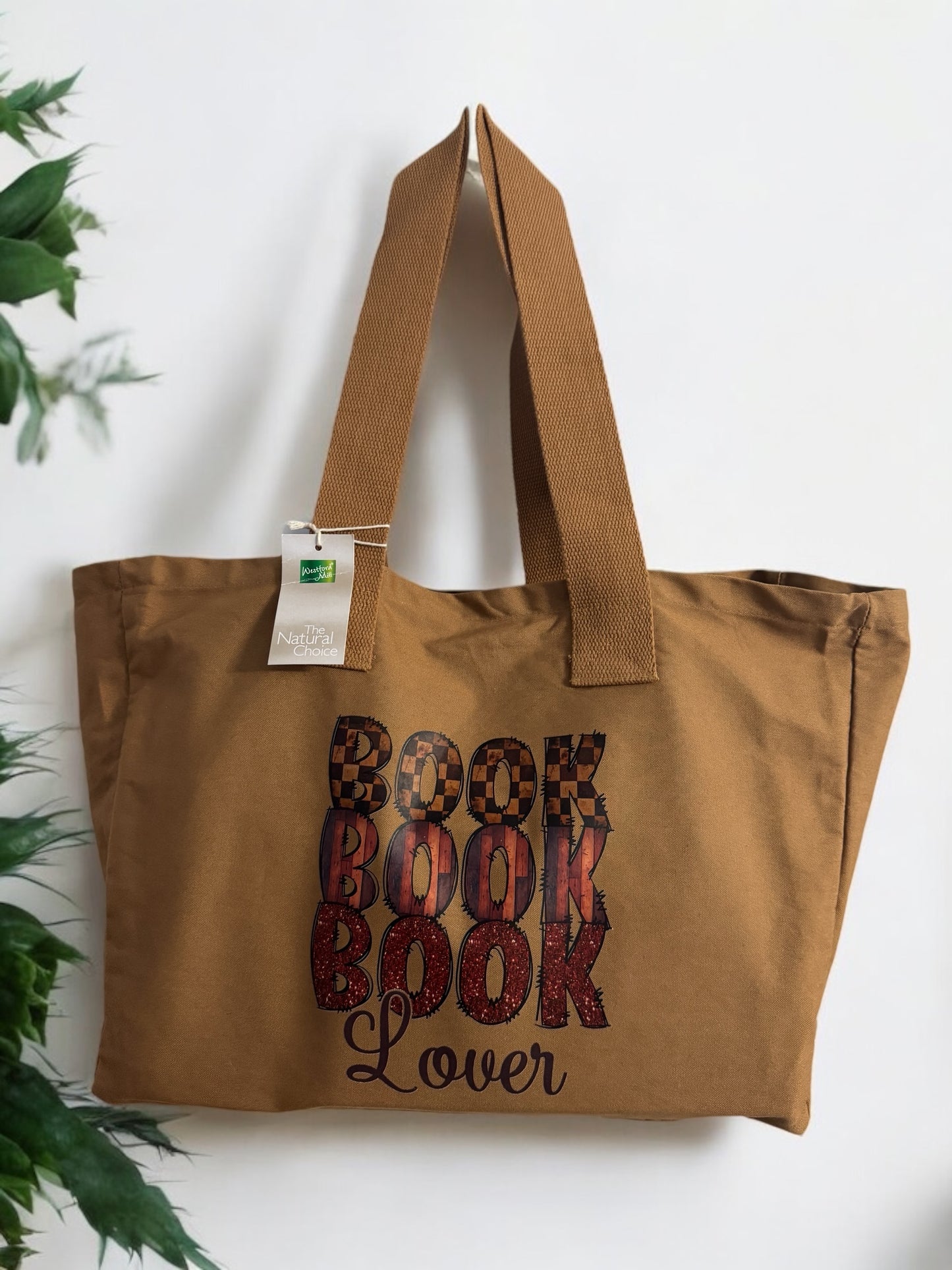 Westford Mill Everyday Canvas Bag " Book Lover "!