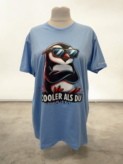 Unisex T-Shirt Cooler als Du witziges Spruch-Shirt Vorderseite von fks-design

