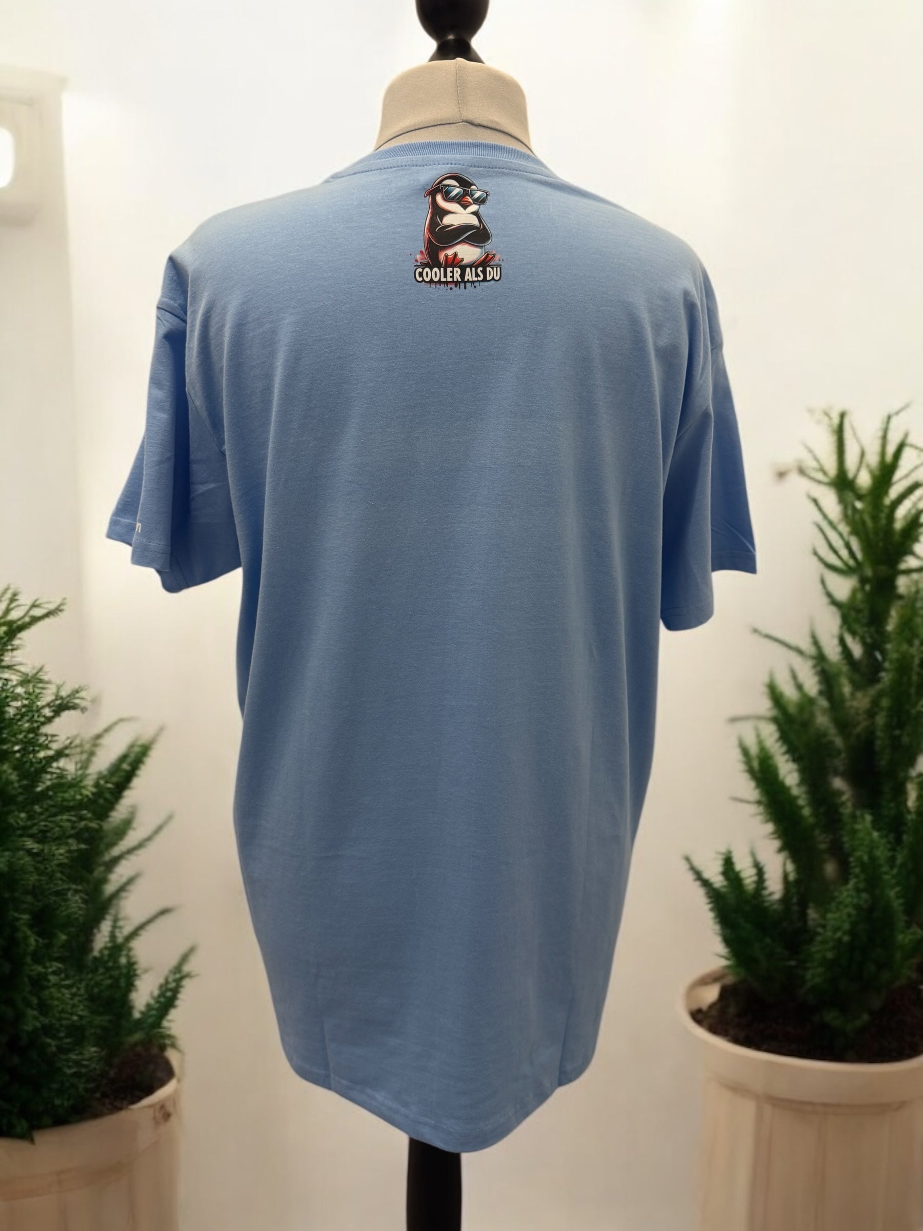 Unisex T-Shirt Cooler als Du witziges Spruch-Shirt Rückseite von fks-design

