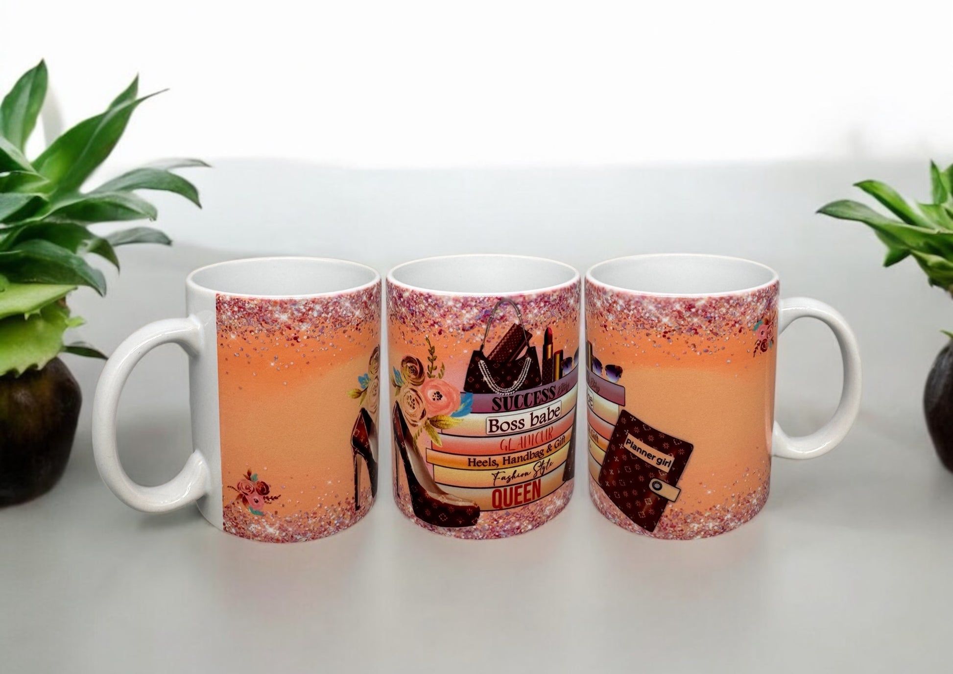 Tasse Glamour elegante Keramiktasse 300ml von fks-design

