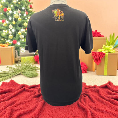 Unisex Shirt Weihnachtselfe Shiny Gr. L mit DTF-Druck Detailansicht von fks-design
