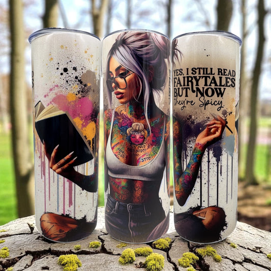 Edelstahl Tumbler Spicy Fairytale 600ml doppelwandig isolierend von fks-design
