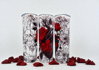 B-Ware Edelstahl Tumbler Black Heart 600ml doppelwandig isolierend von fks-design
