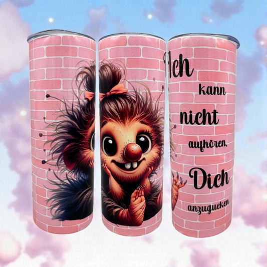 Edelstahl Tumbler " Maulwurf Leni "!
