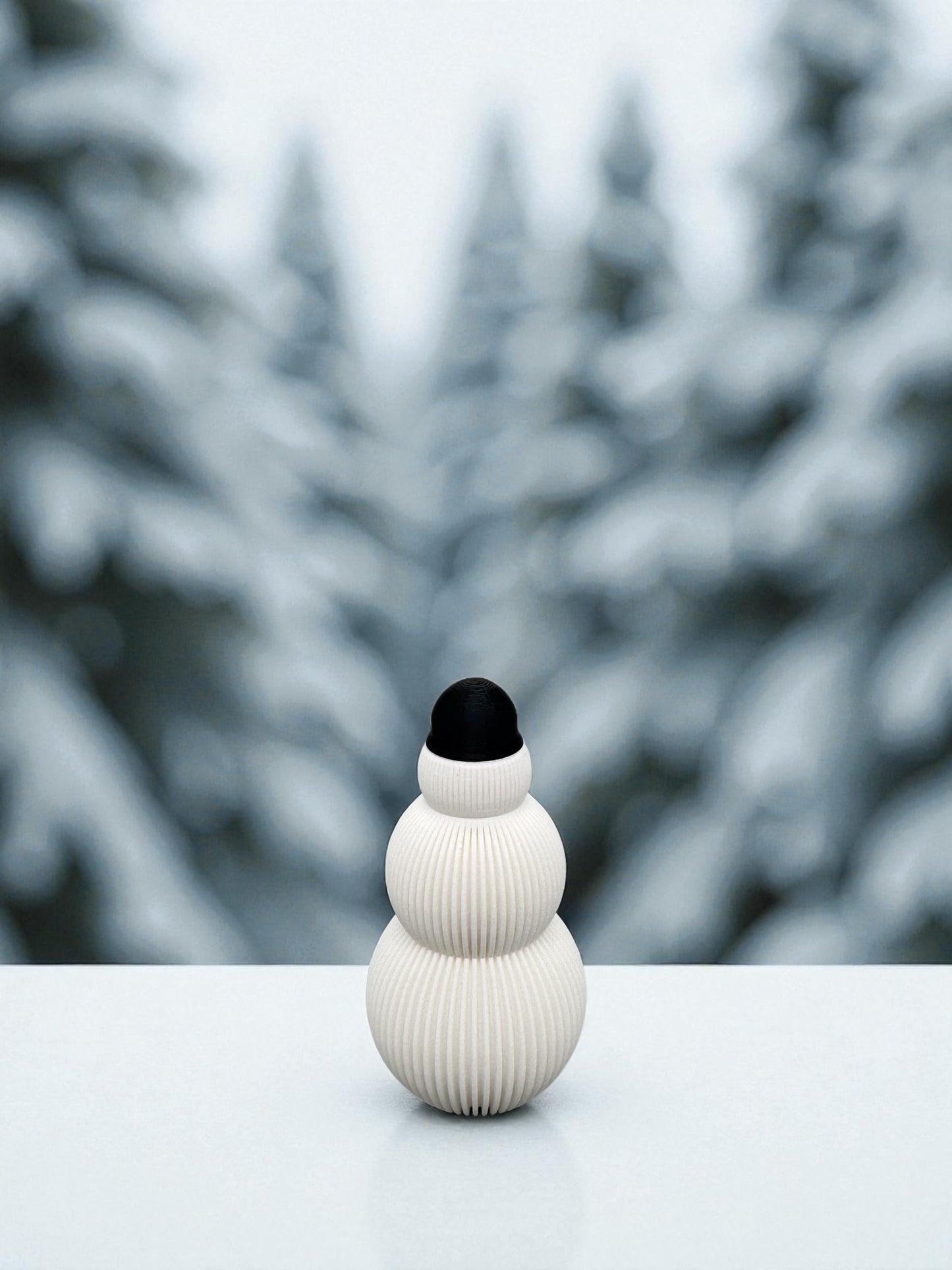 3D Druck Dekoration " Schneemann Familie "