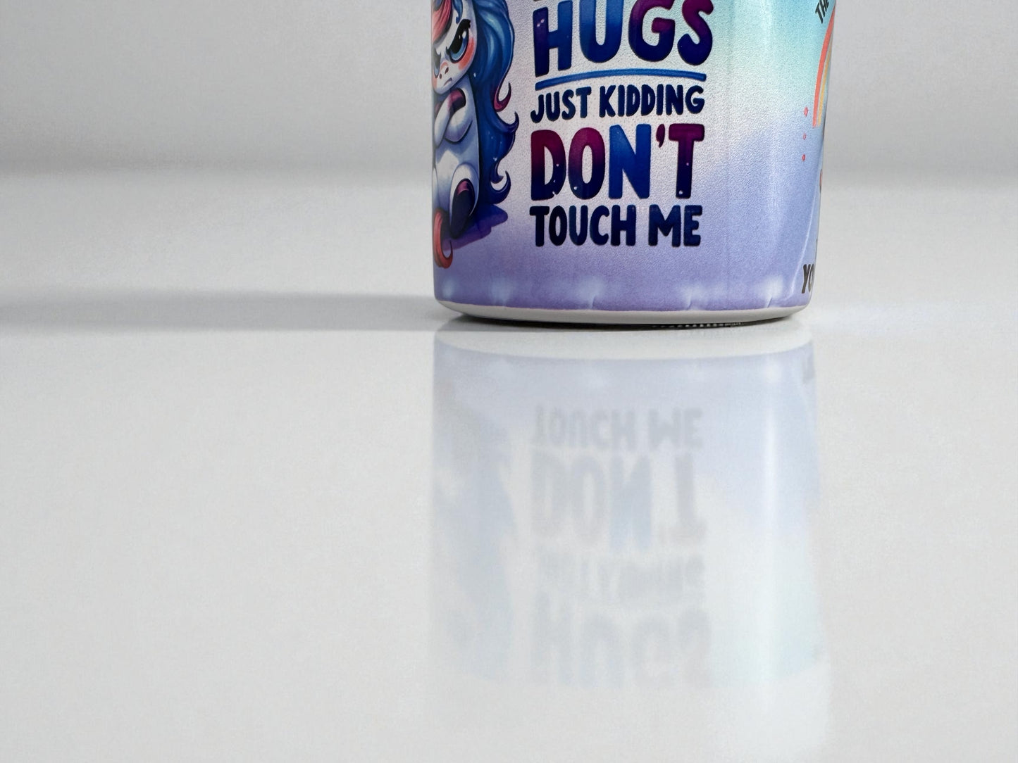 B-Ware Edelstahl Tumbler Einhorn Sarkasmus Druckfehler Detailansicht 1 von fks-design
