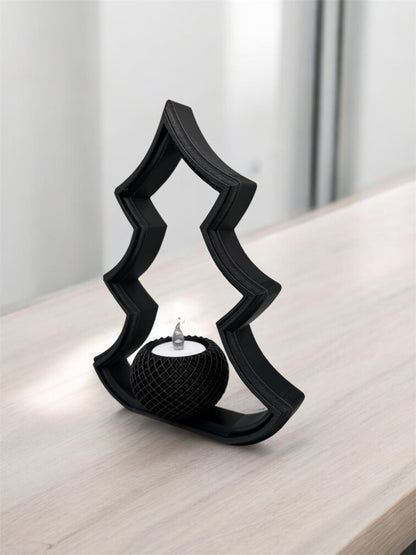 3D Druck! Eleganter LED Teelichthalter " Tannenbaum "!