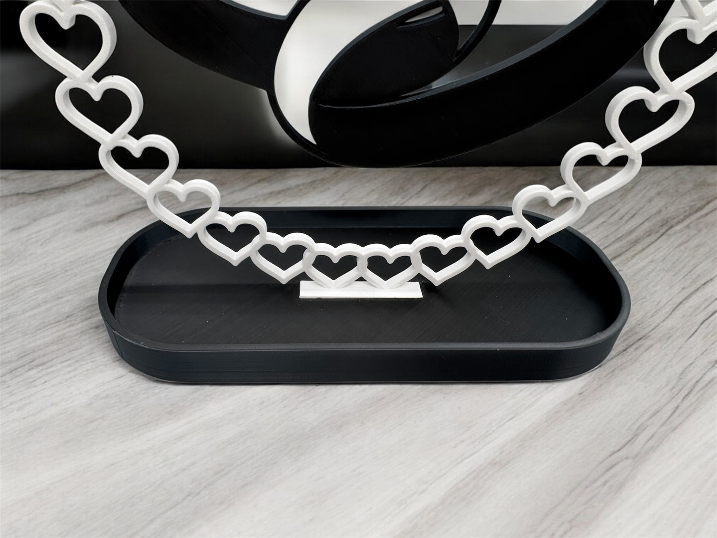 3D-Druck Dekoration Mr. & Mrs. mit Tablet von fks-design - Hochzeitsgeschenk Aufsteller
