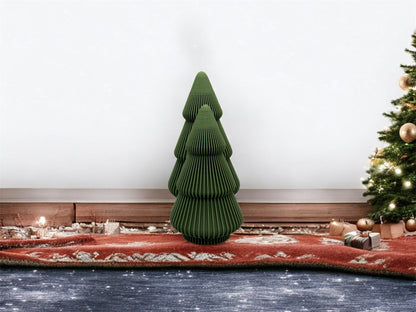 3D Druck Dekoration 2er Set " Weihnachtsbäume "