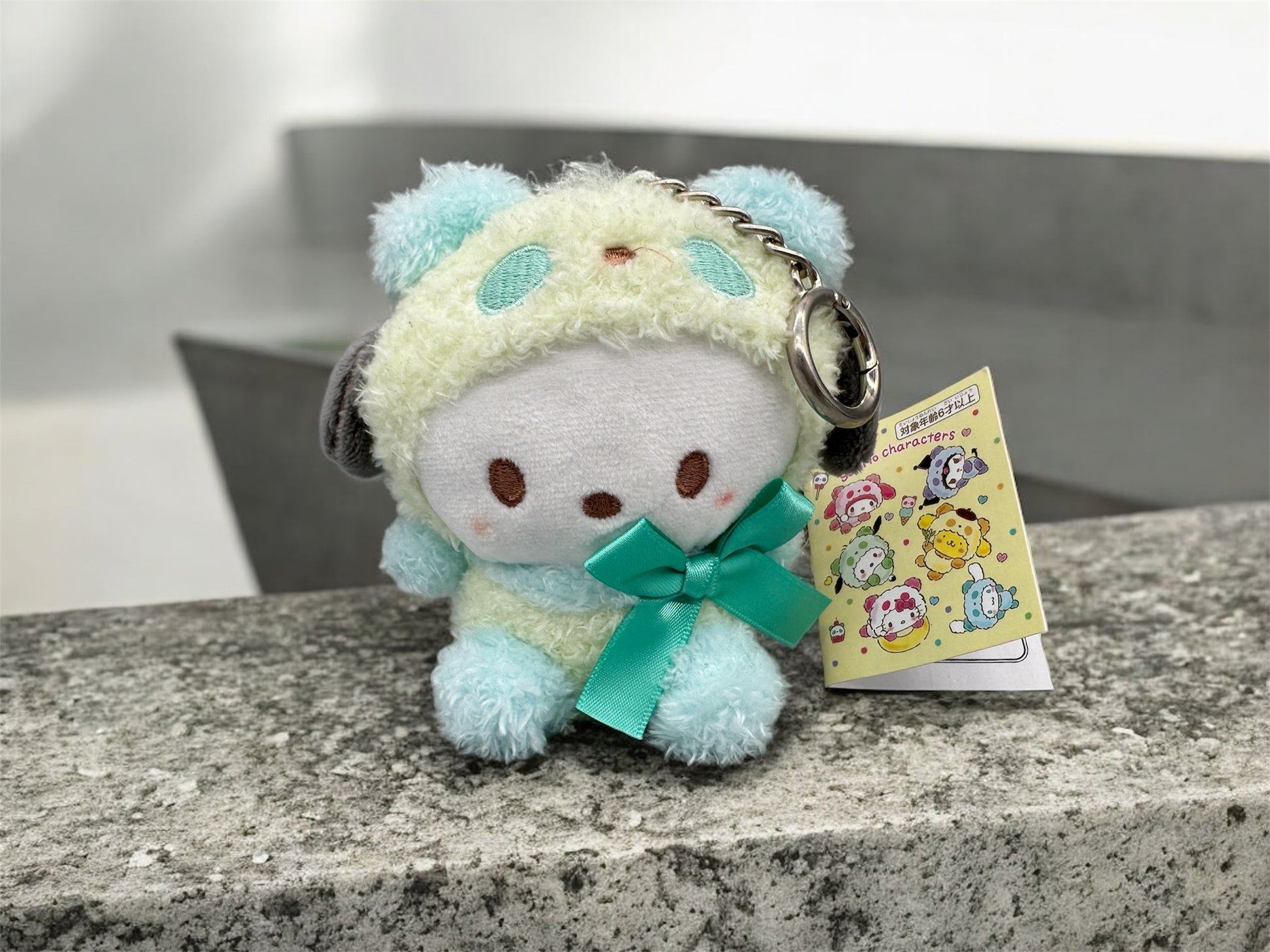 Sanrio Pochacco Plüsch Schlüsselanhänger kawaii weich von fks-design

