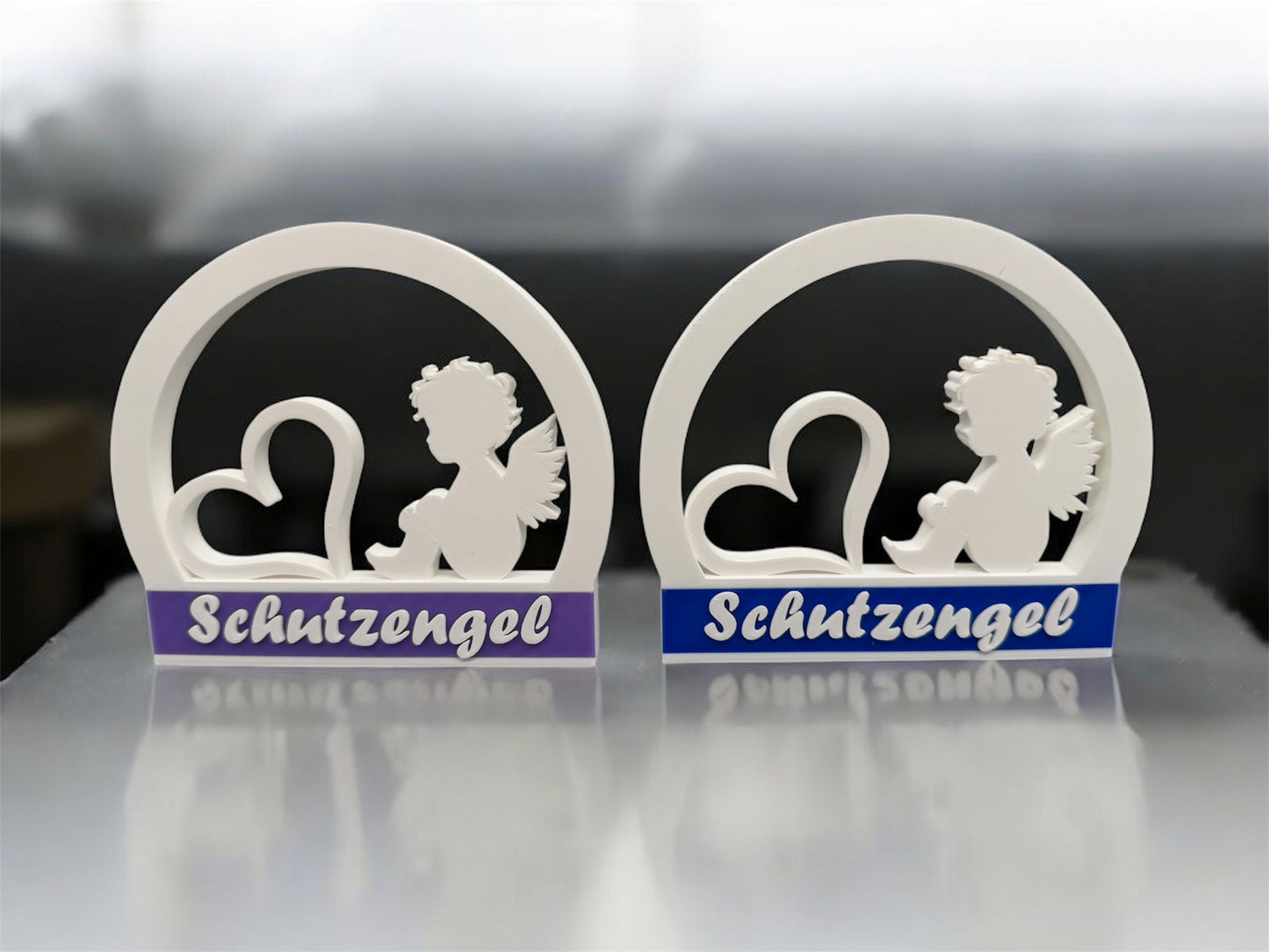 3D Druck Schutzengel Aufsteller - Dekoration Geschenk - fks-design