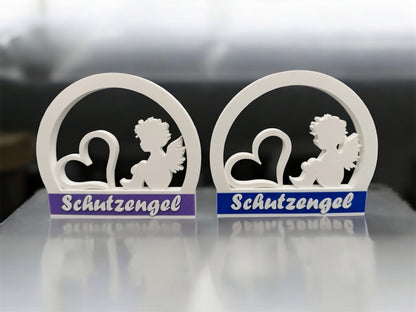3D Druck Schutzengel Aufsteller - Dekoration Geschenk - fks-design
