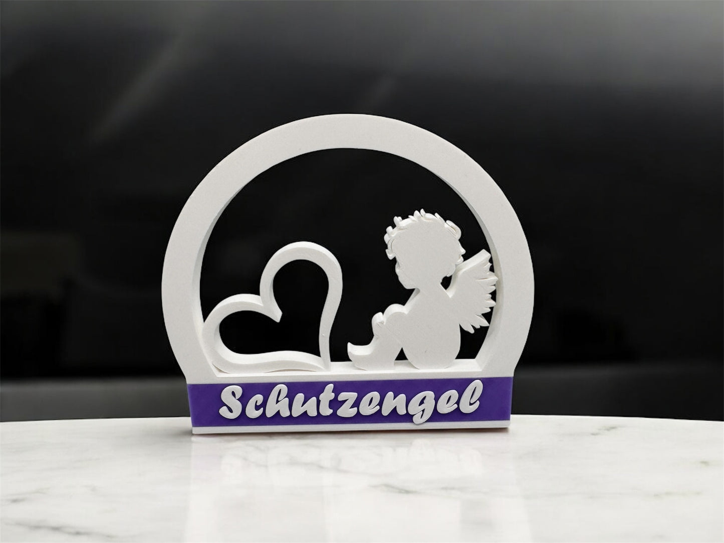 Schutzengel Aufsteller 3D Druck - Engel Figur - fks-design