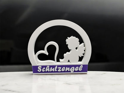 Schutzengel Aufsteller 3D Druck - Engel Figur - fks-design