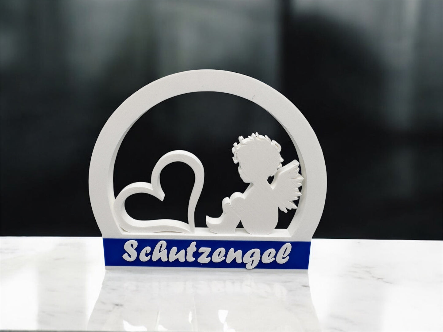 3D Druck Schutzengel - Deko Aufsteller spirituell - fks-design