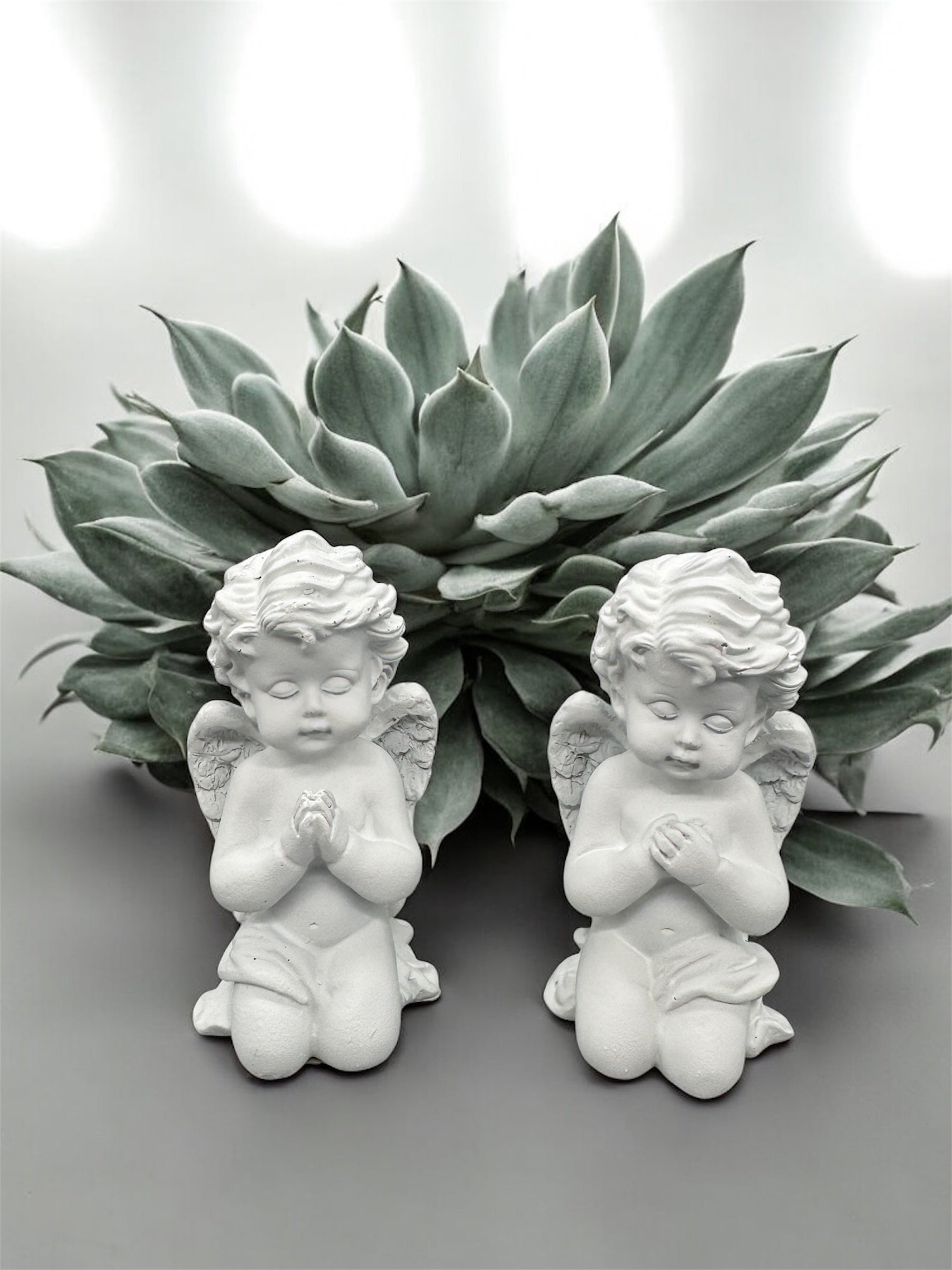 Gilde Engel Dekofigur Weiß - Elegant  - fks-design