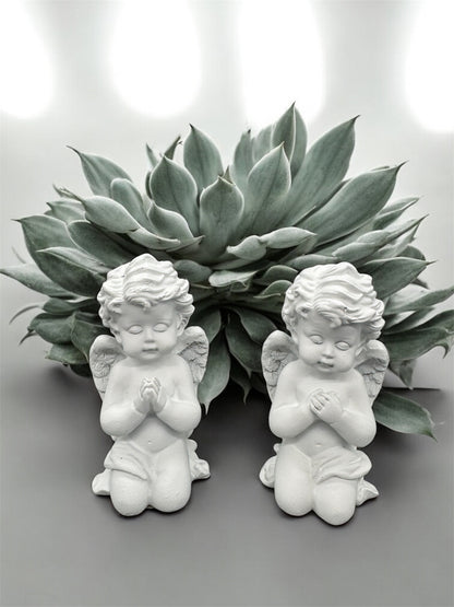 Gilde Engel Dekofigur Weiß - Elegant  - fks-design