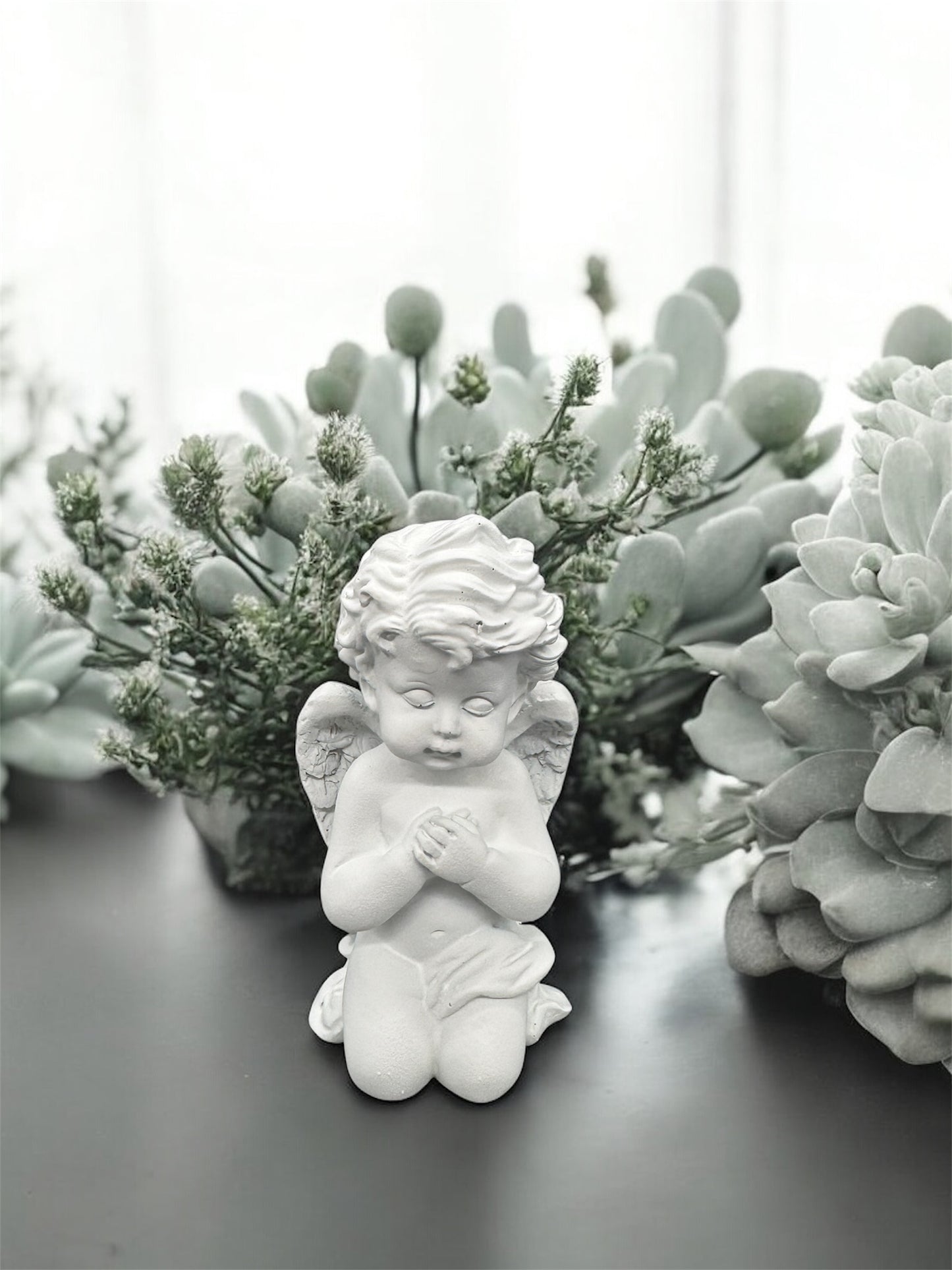 Gilde Engel Skulptur - Hochwertig Wohnaccessoire - fks-design