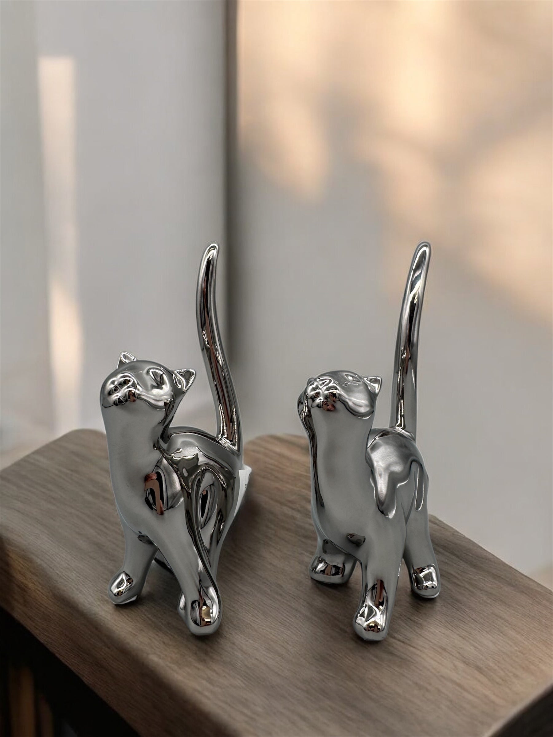 Gilde Katze Mika - Dekofigur elegant  - fks-design