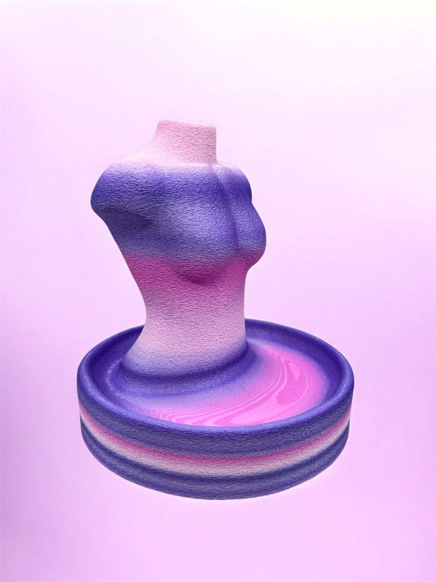 3D-Druck Schmuckbüste Ablage von fks-design - elegante Aufbewahrung für Ketten & Schmuck
